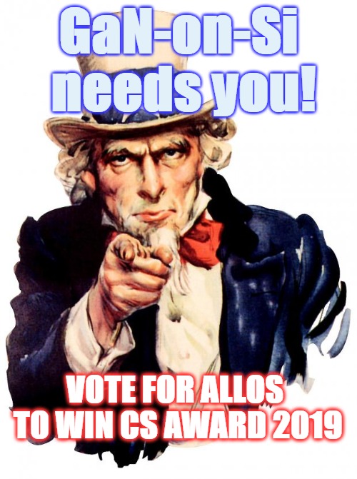 Vote for ALLOS to win CS Award 2019
